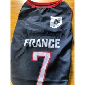 France Soccer Shirt Pet Fun Oppets Size XL Nwt